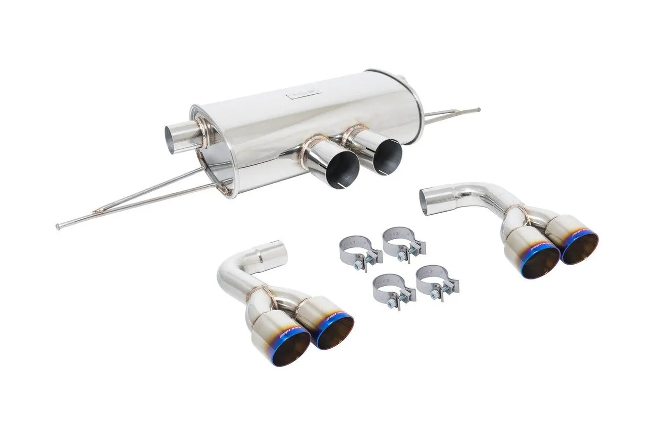 Megan Racing BMW X5M 2015  F85 X6M 2014  F16 Blue Roll Tips Axle-Back