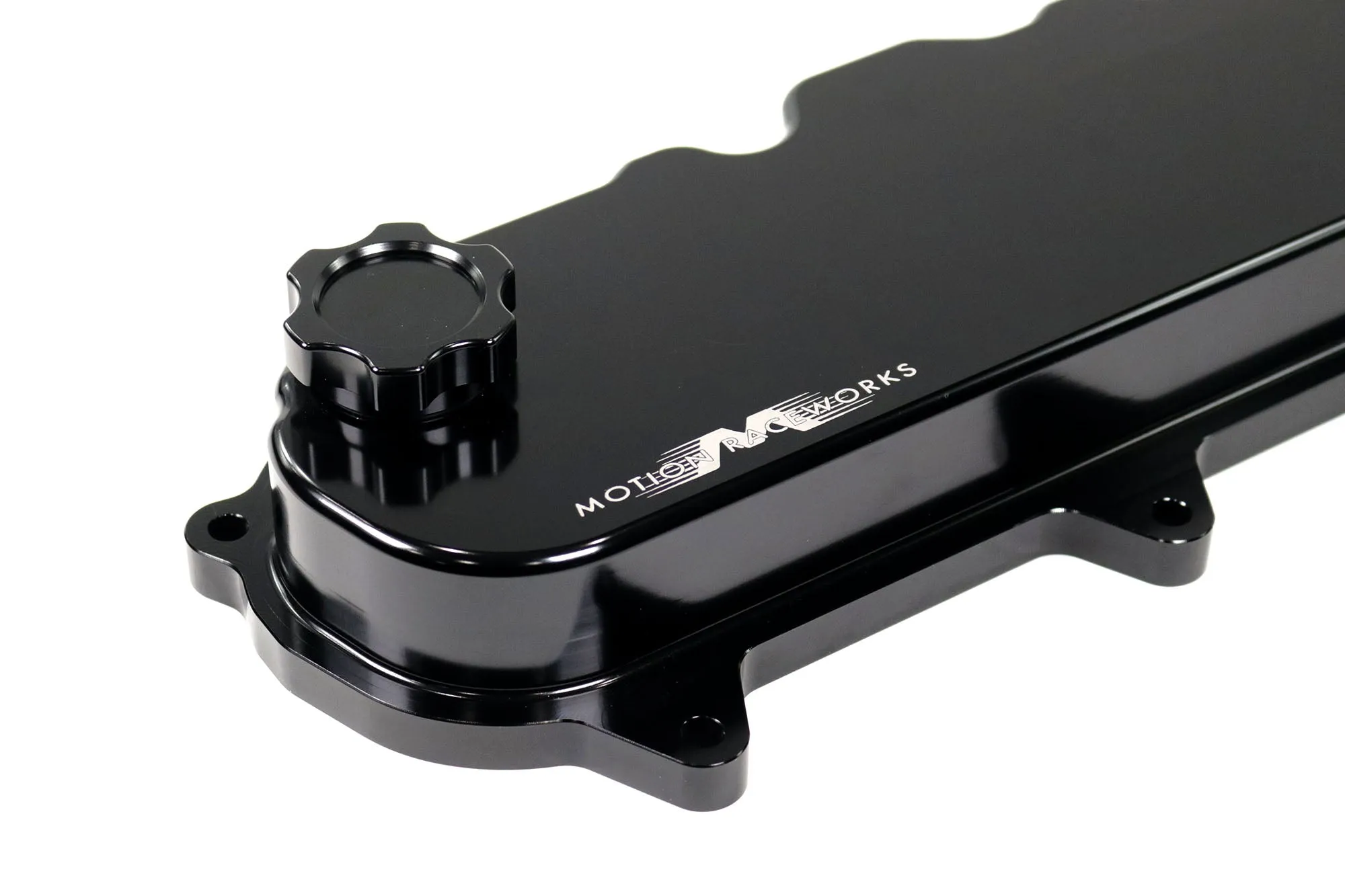 Motion Billet Gen V LT Valve Covers (Black Anodized Finish) 11-120BLK