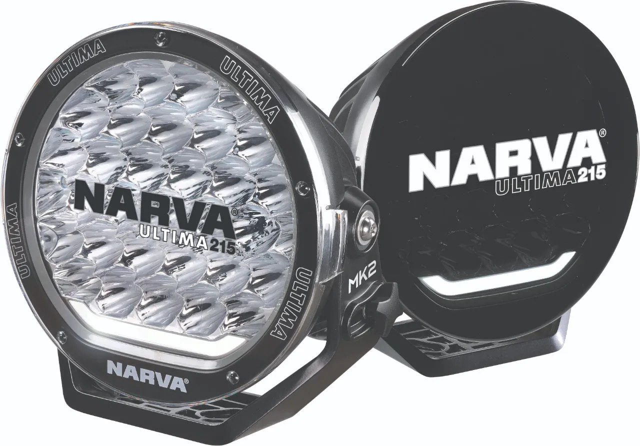 Narva 71742BK Ultima 215 Mk2 Twin Driving Light Kit - Black