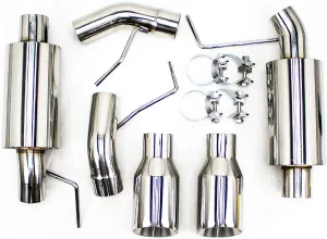 Rev9 Exhaust Ford Mustang GT / GT500 (2005-2010) S197 2.5" Muffler Delete