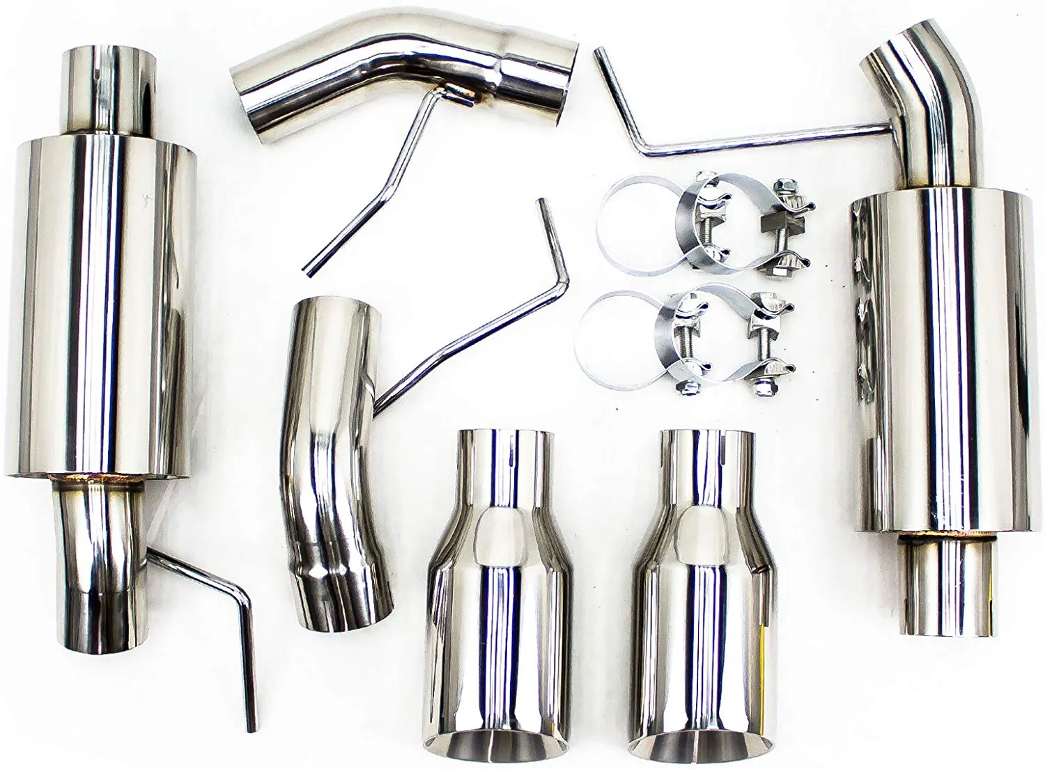 Rev9 Exhaust Ford Mustang GT / GT500 (2005-2010) S197 2.5" Muffler Delete