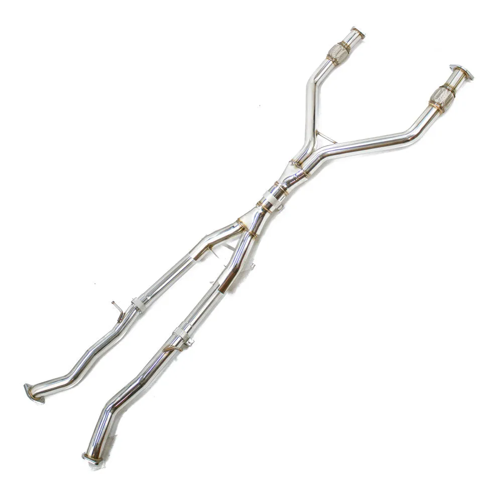 Rev9 Y-Pipe Infiniti Q50 / Q60 3.7 V6 (14-15) 3" to 2.5" Mid Pipe Exhaust