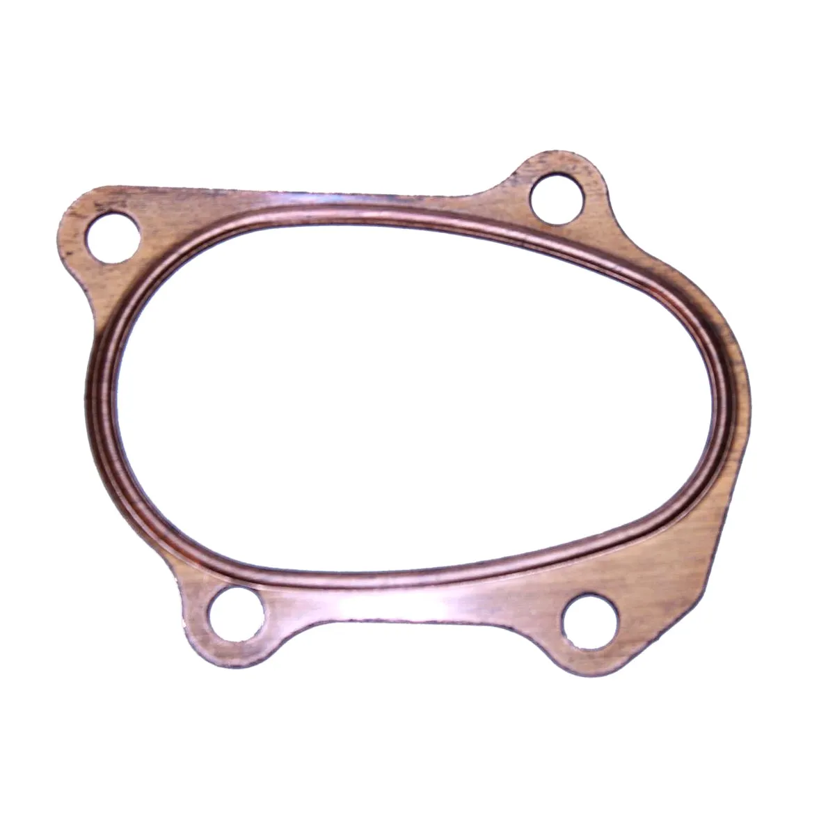 SCE Pro Copper Header Gasket - 2.070 x 3.620 in Oval Port - GM V6