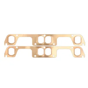 SCE SB Chevy Copper Exhaust Gaskets for HKR Adapter Plate