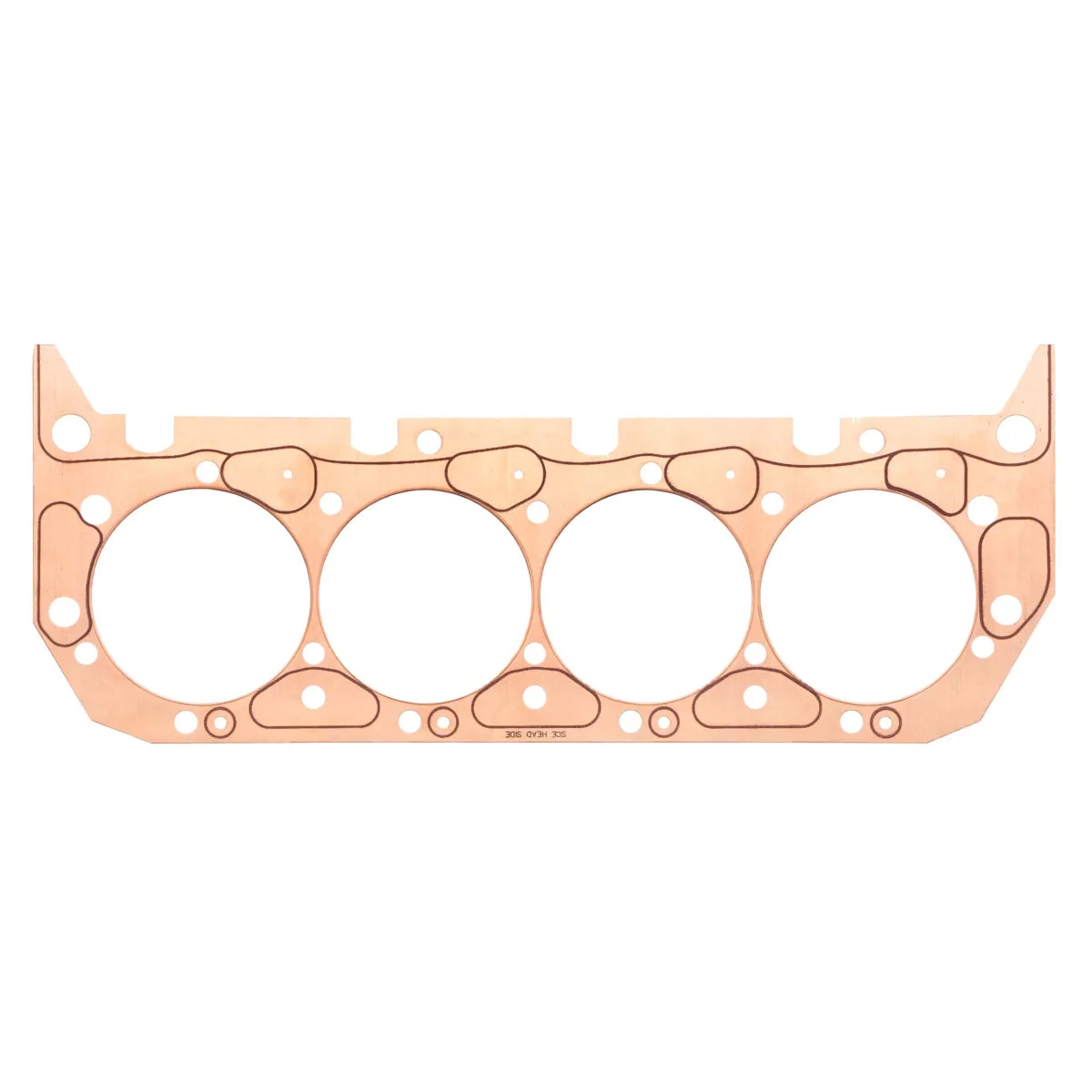 SCE Titan Copper Cylinder Head Gasket - 4.570 in Bore - 0.050 in Compression Thickness - Big Block Chevy