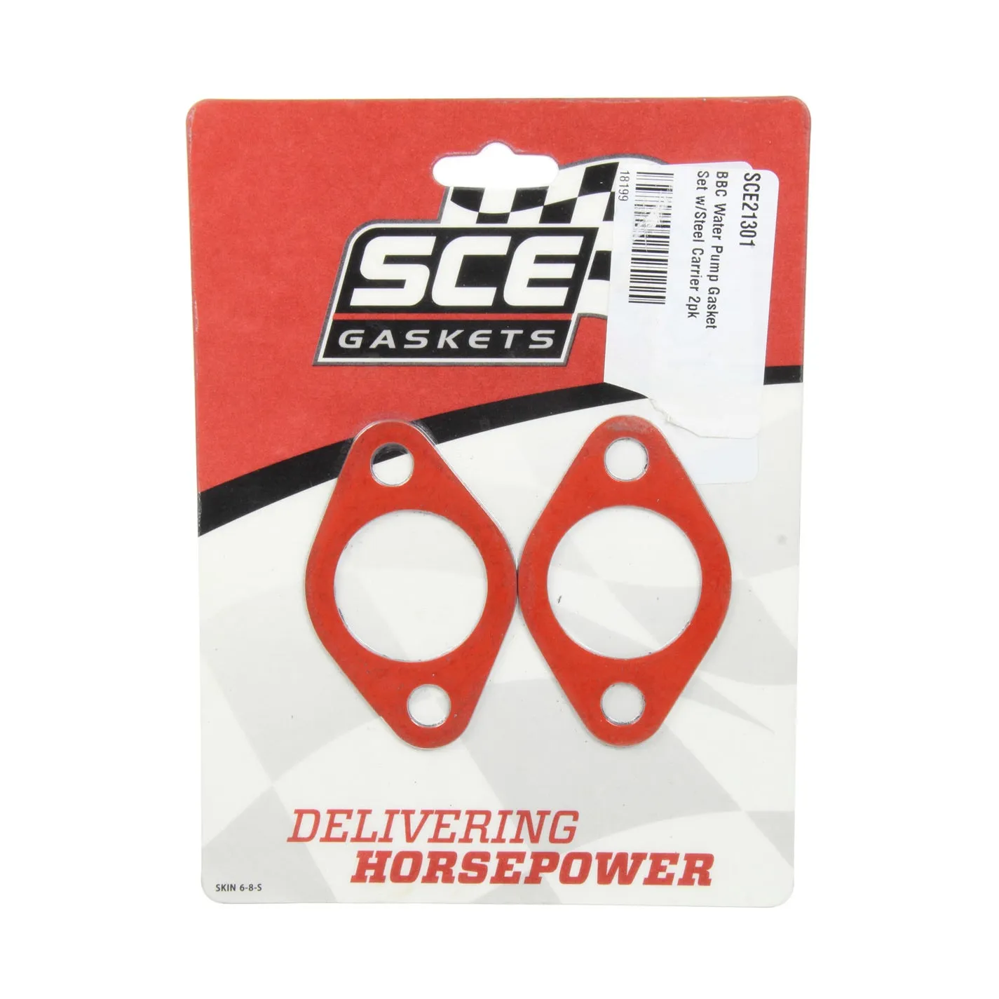 SCE Water Pump Gasket - BB Chevy (Pair)