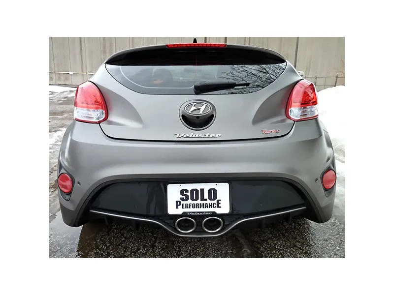 Solo Performance Mach 2-in-1 Modular Catback Exhaust Hyundai Veloster 1.6L Turbo (12-15) 994935SL