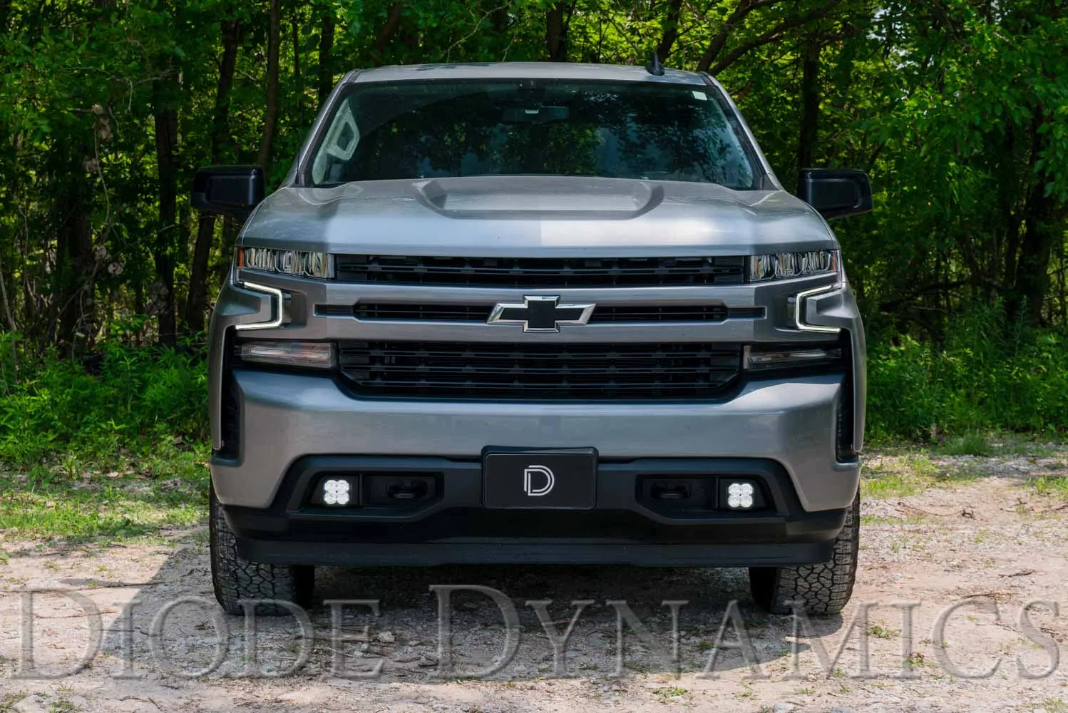 SS3 LED Fog Light Kit for 2019-2021 Chevrolet Silverado 1500, White SAE/DOT Driving Pro Diode Dynamics