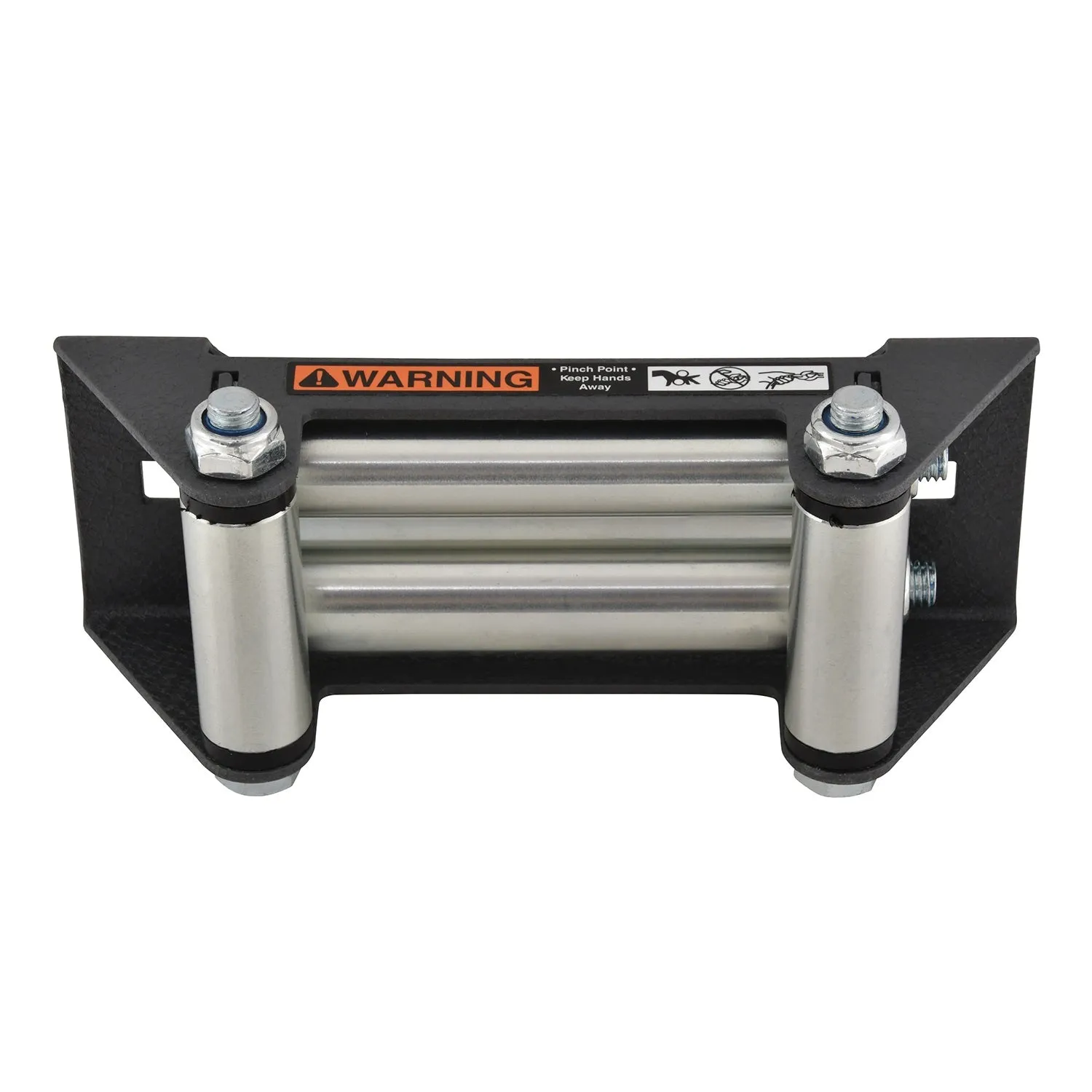 Superwinch Winch Fairlead - Steel - Black Paint/Zinc Oxide - Superwinch Terra 35/45 Series Winches