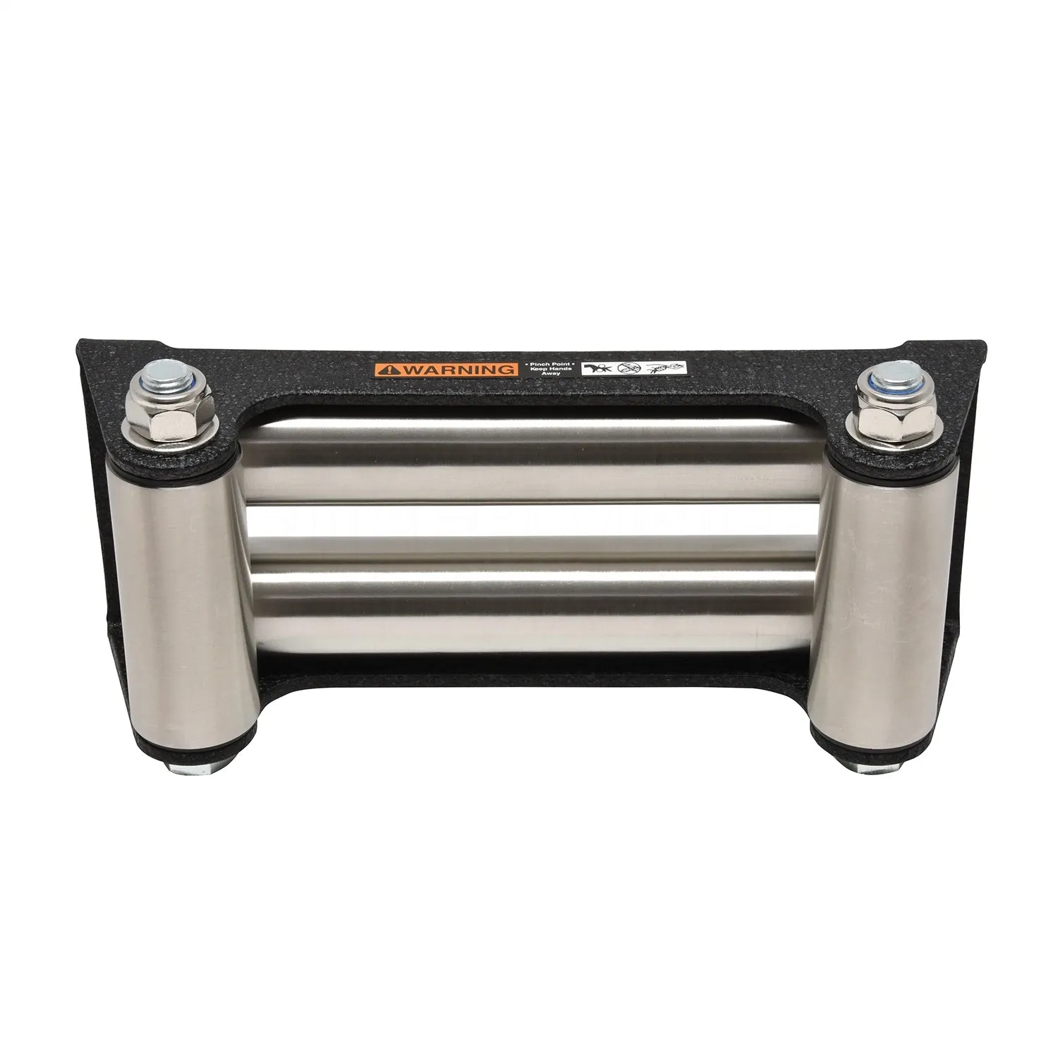 Superwinch Winch Fairlead - Steel - Black Powder Coat/Zinc Oxide - Superwinch Tiger Shark 13500/15500 Winches