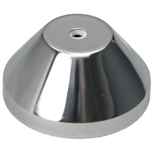 Trans-Dapt Vacuum Advance Cover - Chrome Steel
