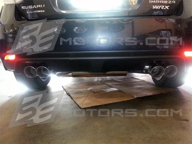Tsudo 08-13 Impreza STI WRX 5dr Quad-Tip Catback   Downpipe Exhaust v3