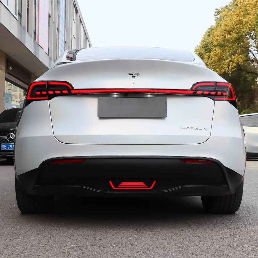 Zebra Crossing Pilot Lights for Tesla Model Y