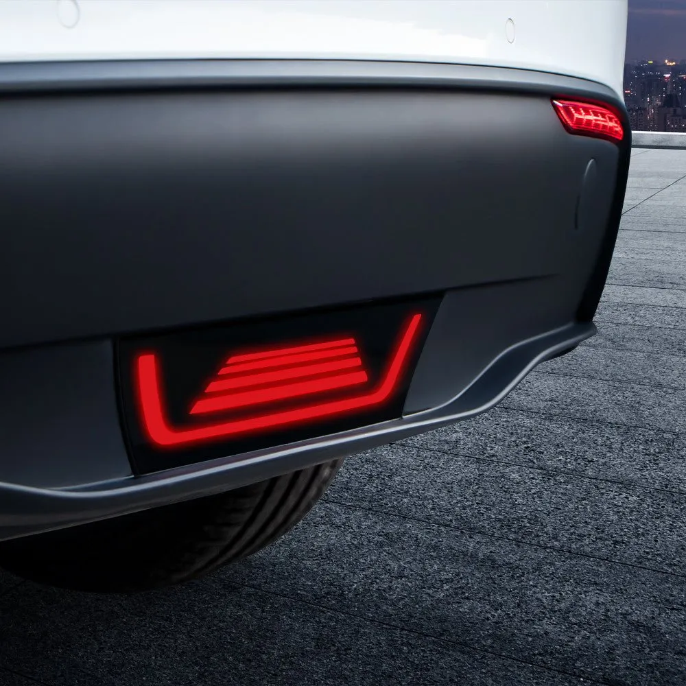 Zebra Crossing Pilot Lights for Tesla Model Y