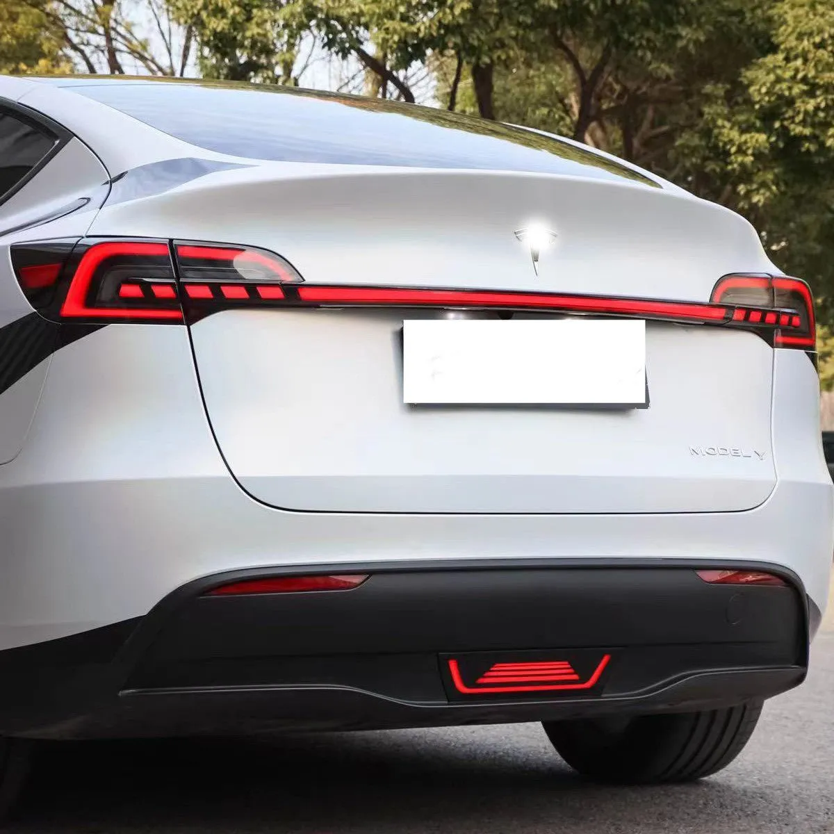 Zebra Crossing Pilot Lights for Tesla Model Y