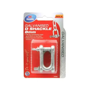 Zenith Dee Shackle 8mm Galv